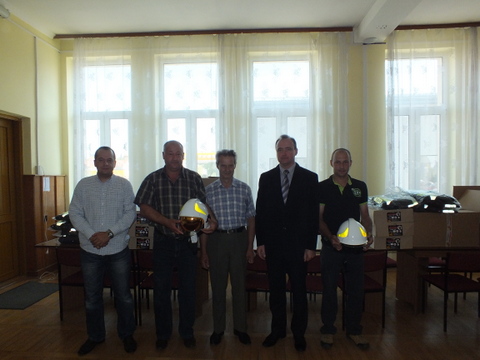 Przekazanie nowego umundurowania dla OSP