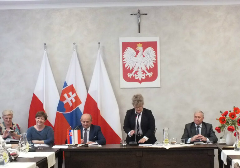 WIZYTA DELEGACJI ZE SŁOWACJI W GMINIE ORŁY